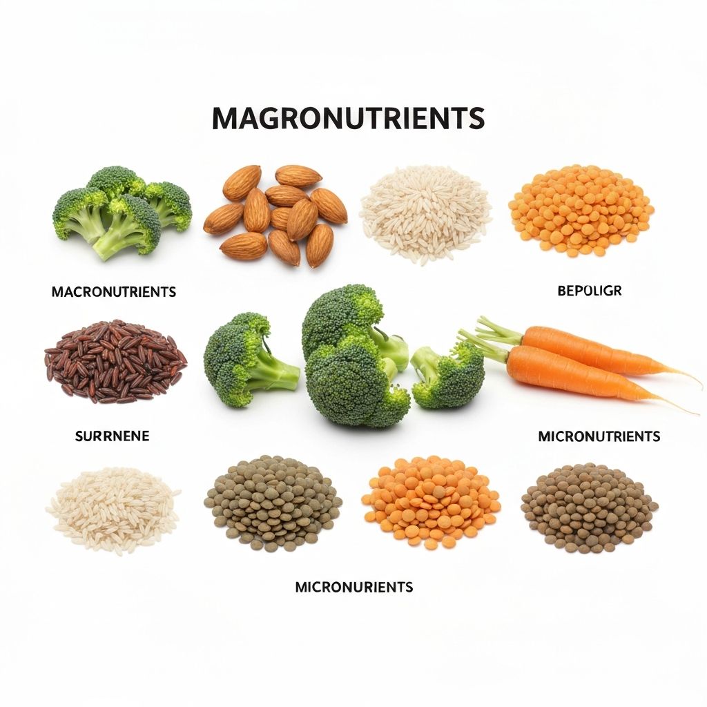 Nutrition concepts visualization